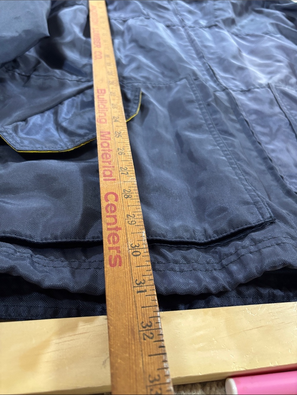 Timberland navy heavyweight outdoor windbreaker jacket M - Picture 6 of 15